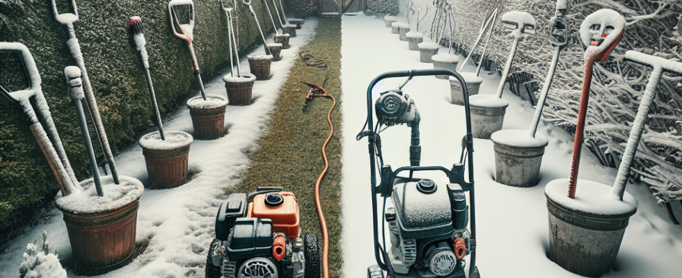 Fra højtryksrenser til haveslange: Sådan forlænger du levetiden på dine havemaskiner med vinterbeskyttelse